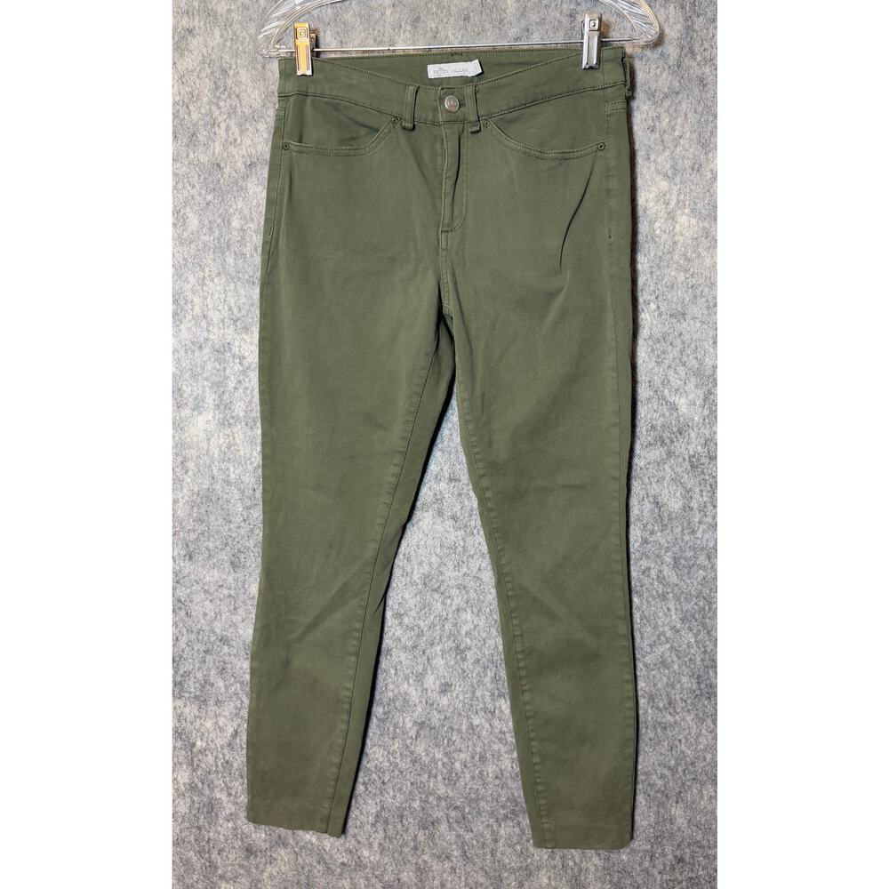 EUC Peter Millar Womens Size 4 Karlie Stretch Sateen Green Golf Pants
